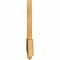 Ekena Millwork Eugene Rough Sawn Timber Gable Bracket, Western Red Cedar, 60"W x 22"H x 2"D x 6"F, 9/12 Pitch GBW060X22X0206EUG00RWR - alternate 4